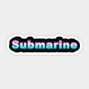 Submarine Sticker